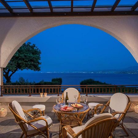 Helidoni Hill seaview family villa Palaiokastro  Exterior foto